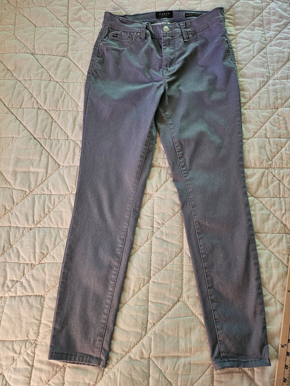 Curve Appeal 'Minimalist Jegging' Slate Blue Pants- Size 4/27